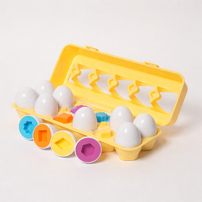 Montessori Geometric Eggs