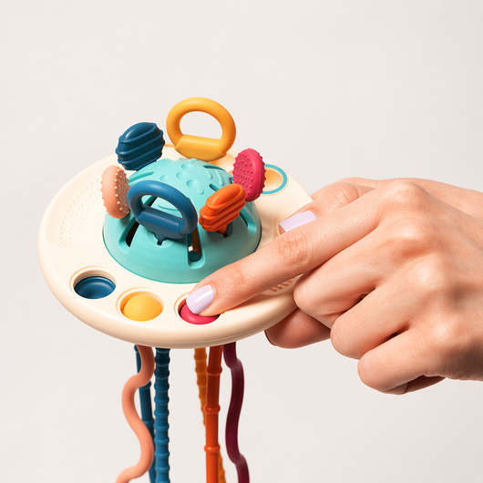 Montessori Silicone Pulling Toy