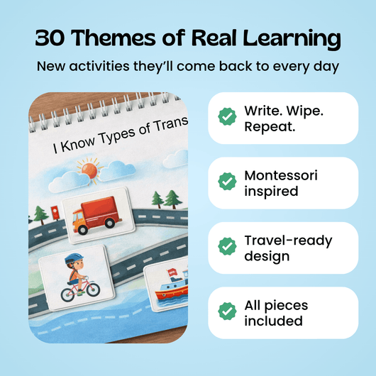 Montessori Roots Preschool Busy Book