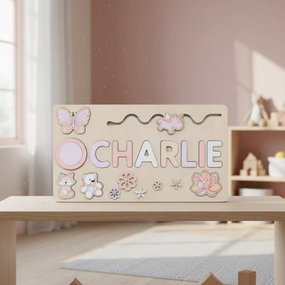 Montessori Personalized Wooden Puzzle