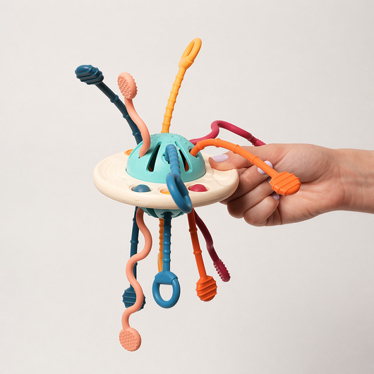 Montessori Silicone Pulling Toy