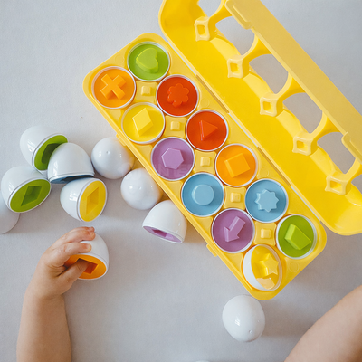 Montessori Geometric Eggs