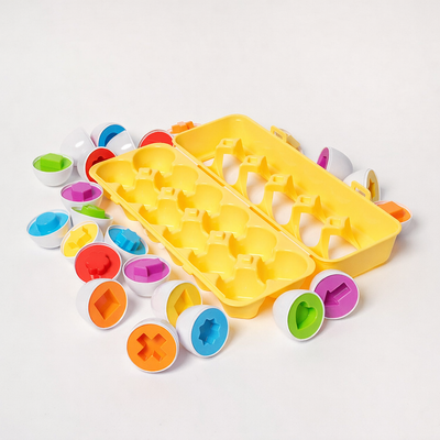 Montessori Geometric Eggs