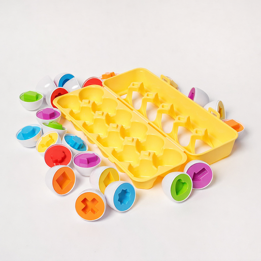 Montessori Geometric Eggs