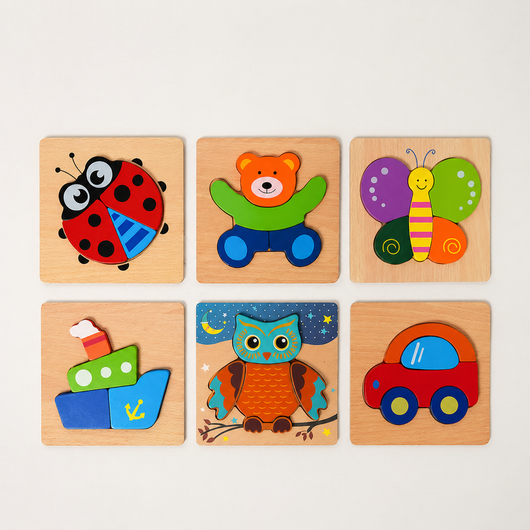 Montessori Happy Puzzles (6 Pack)