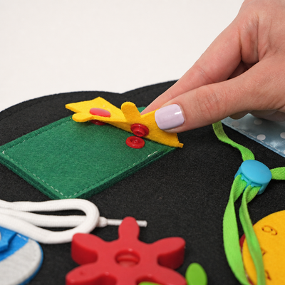 Montessori Dino Busy Board