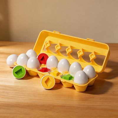 Montessori Geometric Eggs