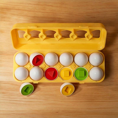 Montessori Geometric Eggs