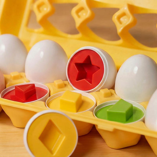 Montessori Geometric Eggs