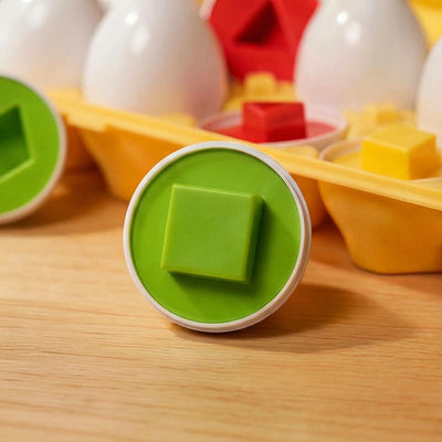 Montessori Geometric Eggs