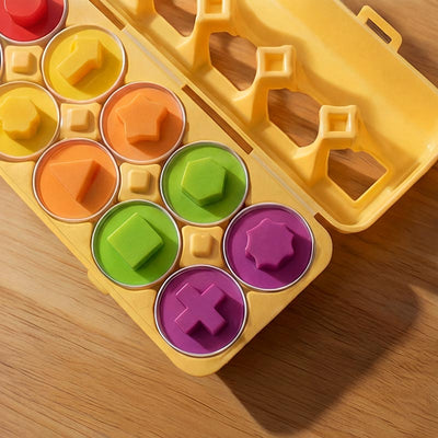 Montessori Geometric Eggs