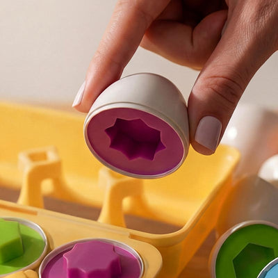 Montessori Geometric Eggs
