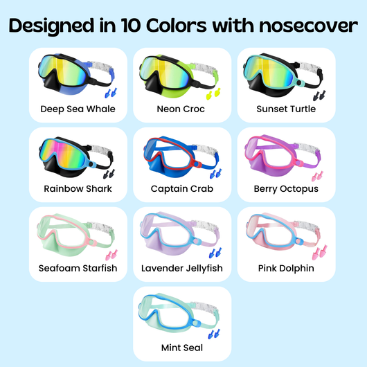 Montessori Roots Clip-On Swim Goggles