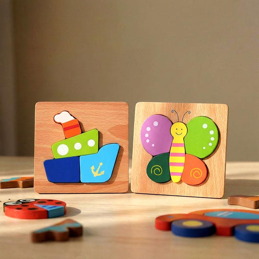 Montessori Happy Puzzles (6 Pack)