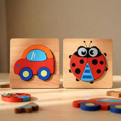 Montessori Happy Puzzles (6 Pack)