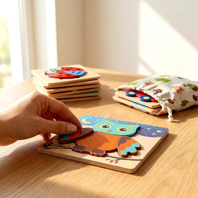 Montessori Happy Puzzles (6 Pack)