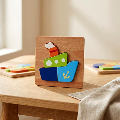Montessori Happy Puzzles (6 Pack)