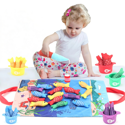 Montessori Fishing Playset