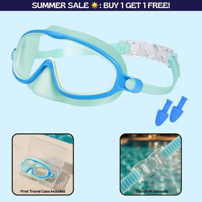 Adult Clip-On Swim Goggles
