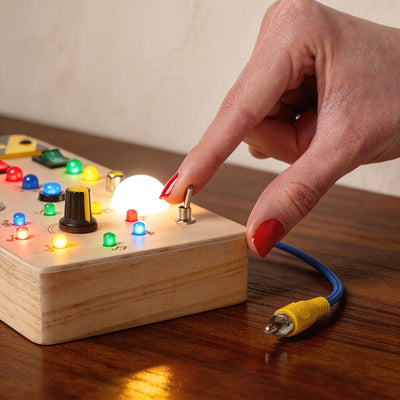Montessori Wooden Switch Board