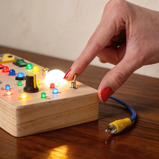 Montessori Wooden Switch Board