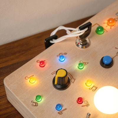 Montessori Wooden Switch Board