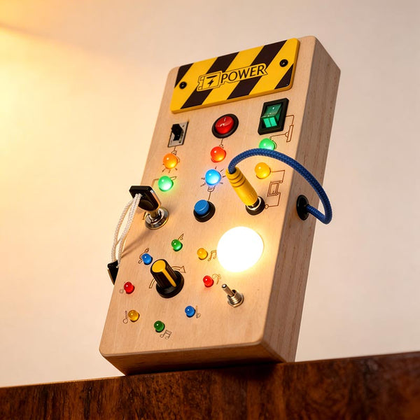 Montessori Wooden Switch Board