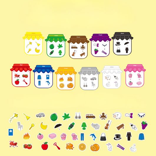 Montessori Creative Magnetic Stickers