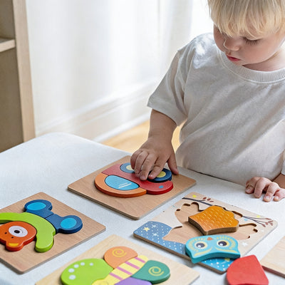 Montessori Happy Puzzles (6 Pack)