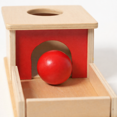 Montessori Object Permanence Box