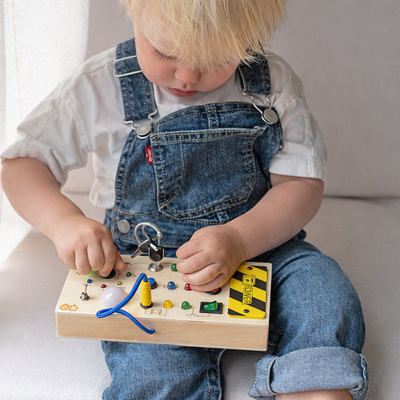 Montessori Wooden Switch Board